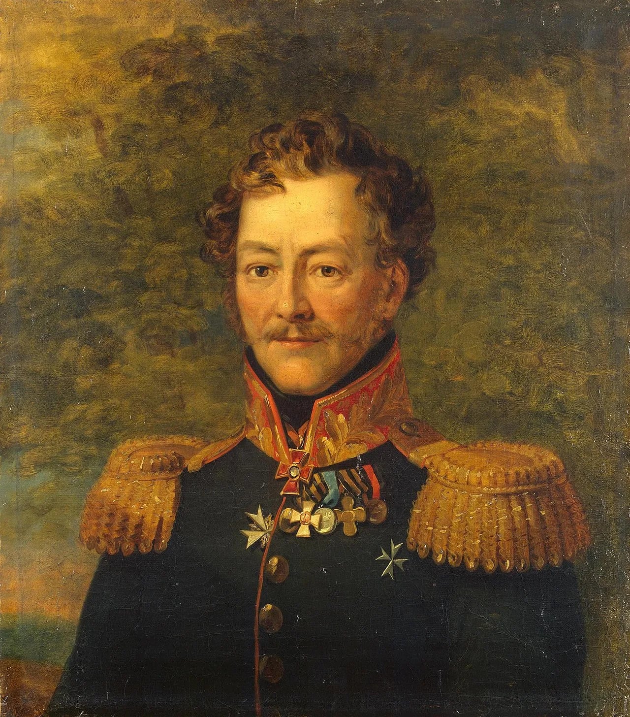 Porträt von Ivan Vasilievich Argamakov (1763–1834) – Gedenkseite