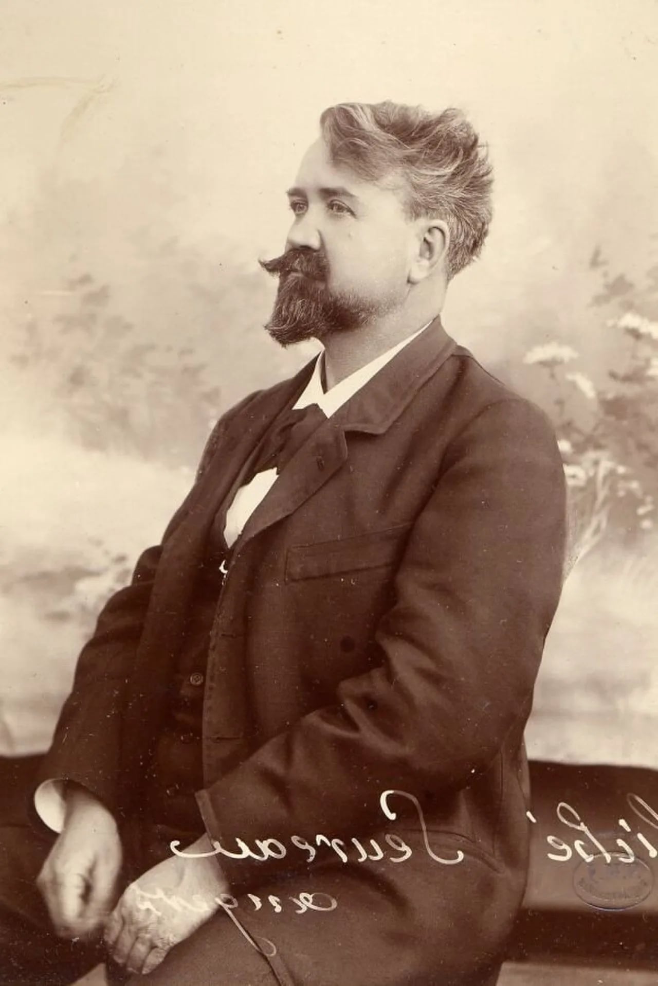 Porträt von Jacques-Ambroise Monprofit (1857–1922) – Gedenkseite