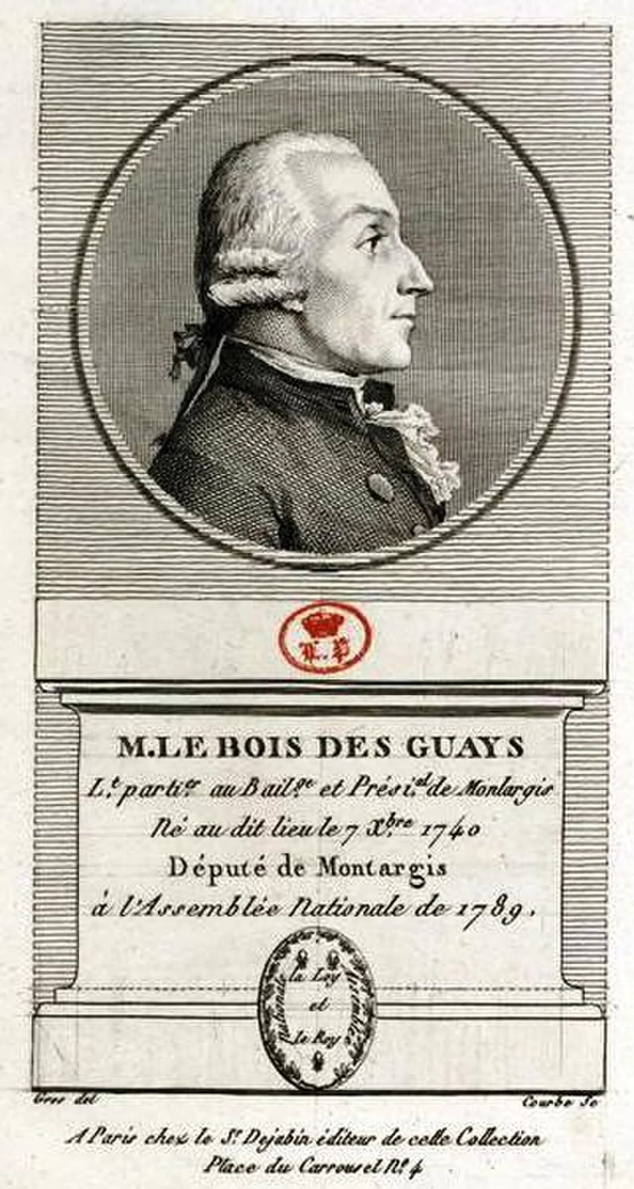 Portrait of Jacques-François Le Boys des Guays (1740–1832) – memorial page
