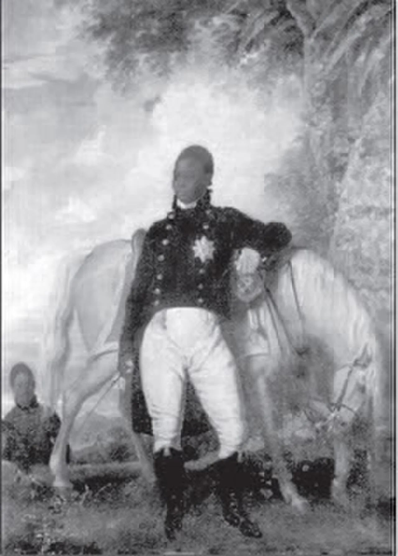 Porträt von Jacques-Victor Henry, Prince Royal of Haiti (1804–1820) – Gedenkseite