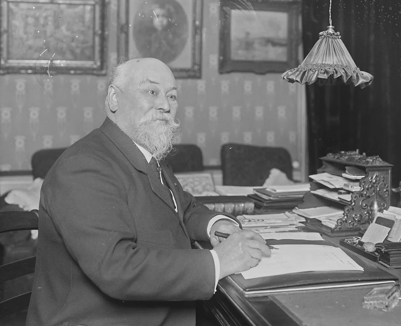 Porträt von Jacques Amédée Doléris (1852–1938) – Gedenkseite