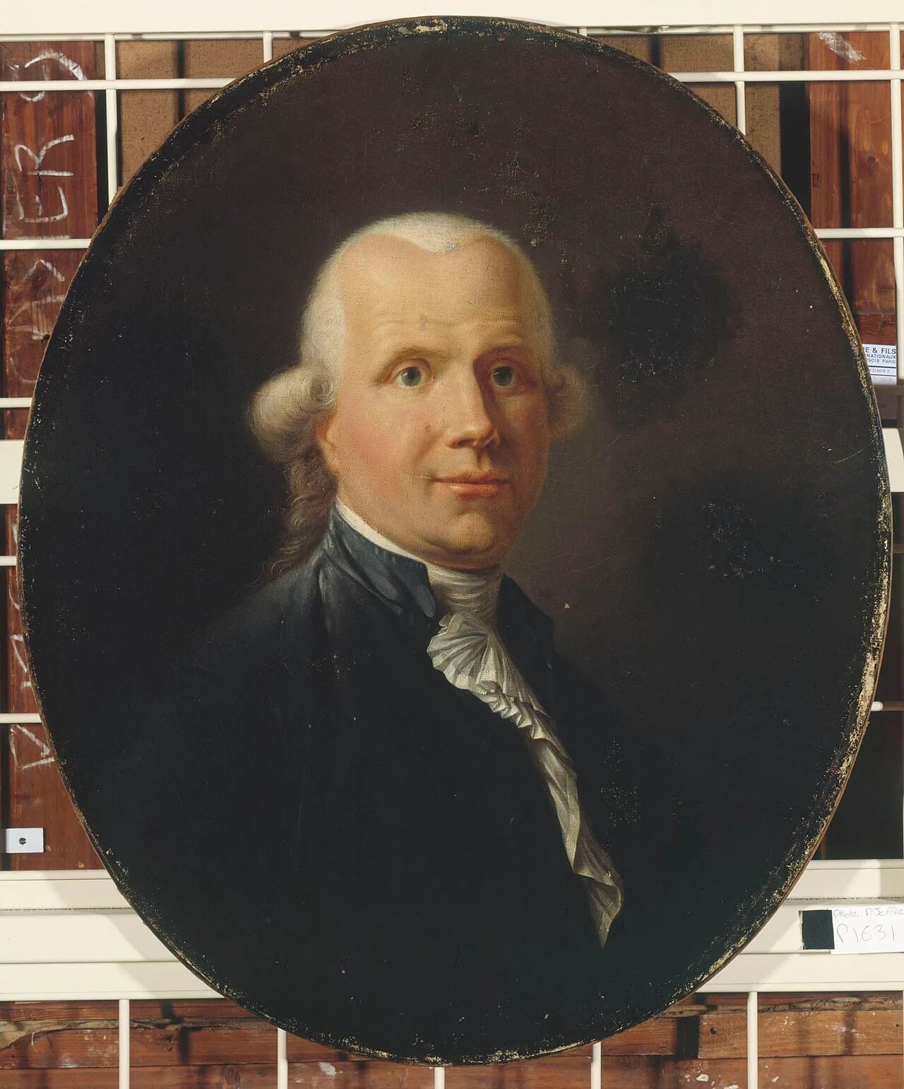 Porträt von Jacques Delavigne (1743–1824) – Gedenkseite