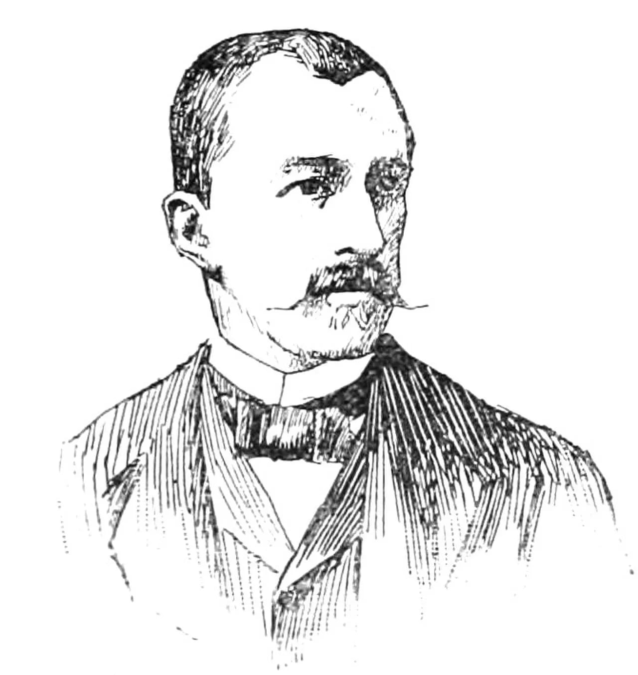 Porträt von Jacques Drake del Castillo (1855–1918) – Gedenkseite
