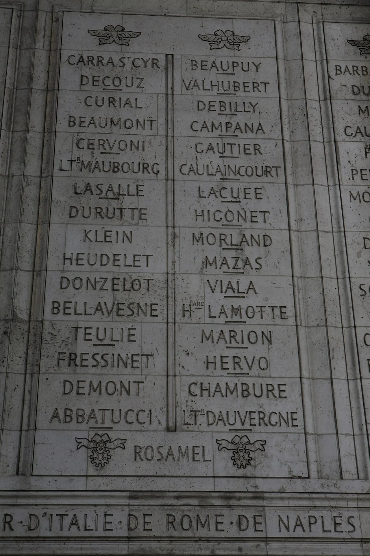 Porträt von Jacques François Marc Mazas (1765–1805) – Gedenkseite