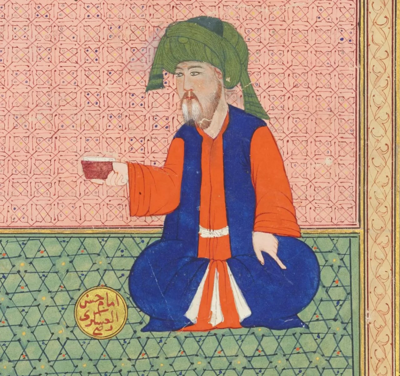 Porträt von Hasan al-ʿAskarī (845–874) – Gedenkseite