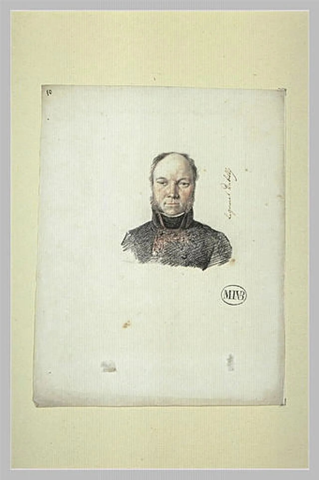 Portrait of Jacques Louis François Delaistre de Tilly (1749–1822) – memorial page