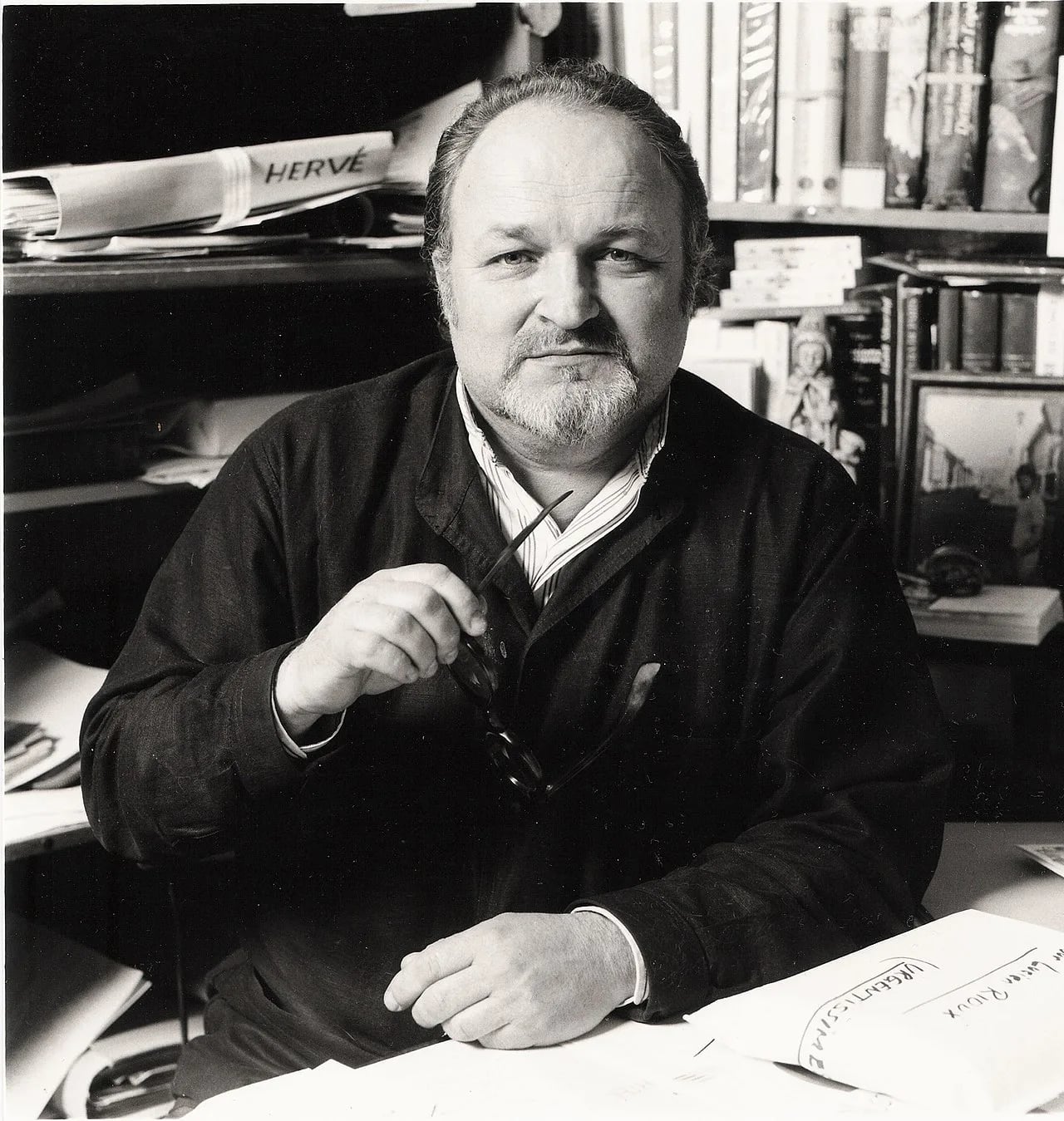 Portrait of Jacques Rouchouse (1946–2024) – memorial page