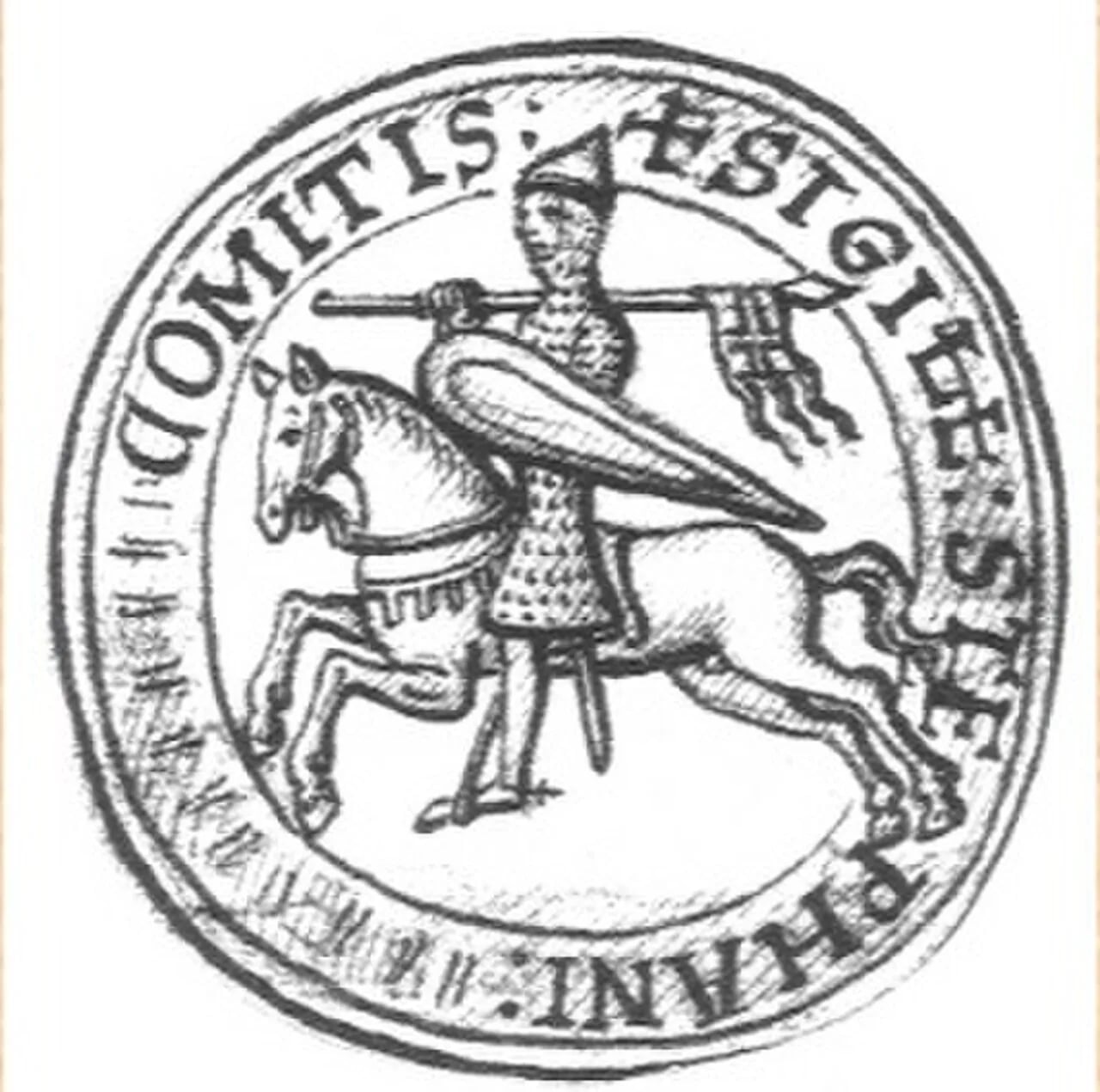 Porträt von Stephan II. (1045–1102) – Gedenkseite