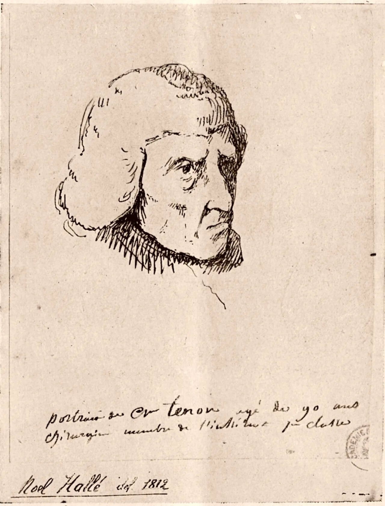 Portrait of Jacques Tenon (1724–1816) – memorial page