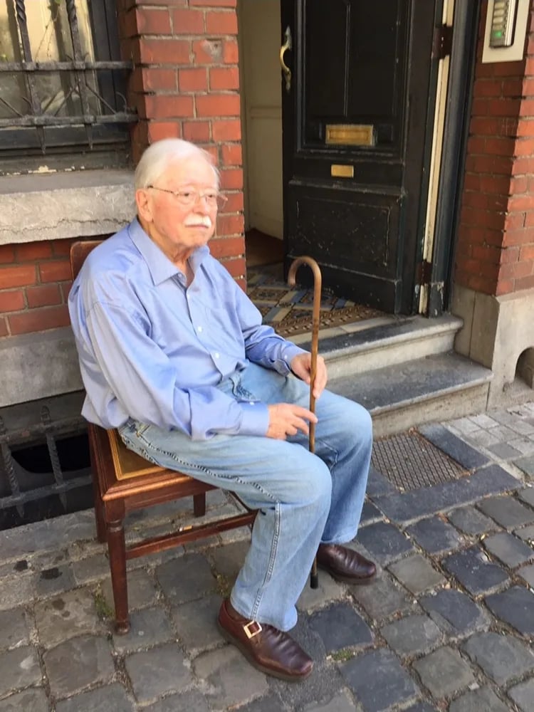 Porträt von Jacques Van der Biest (1929–2016) – Gedenkseite