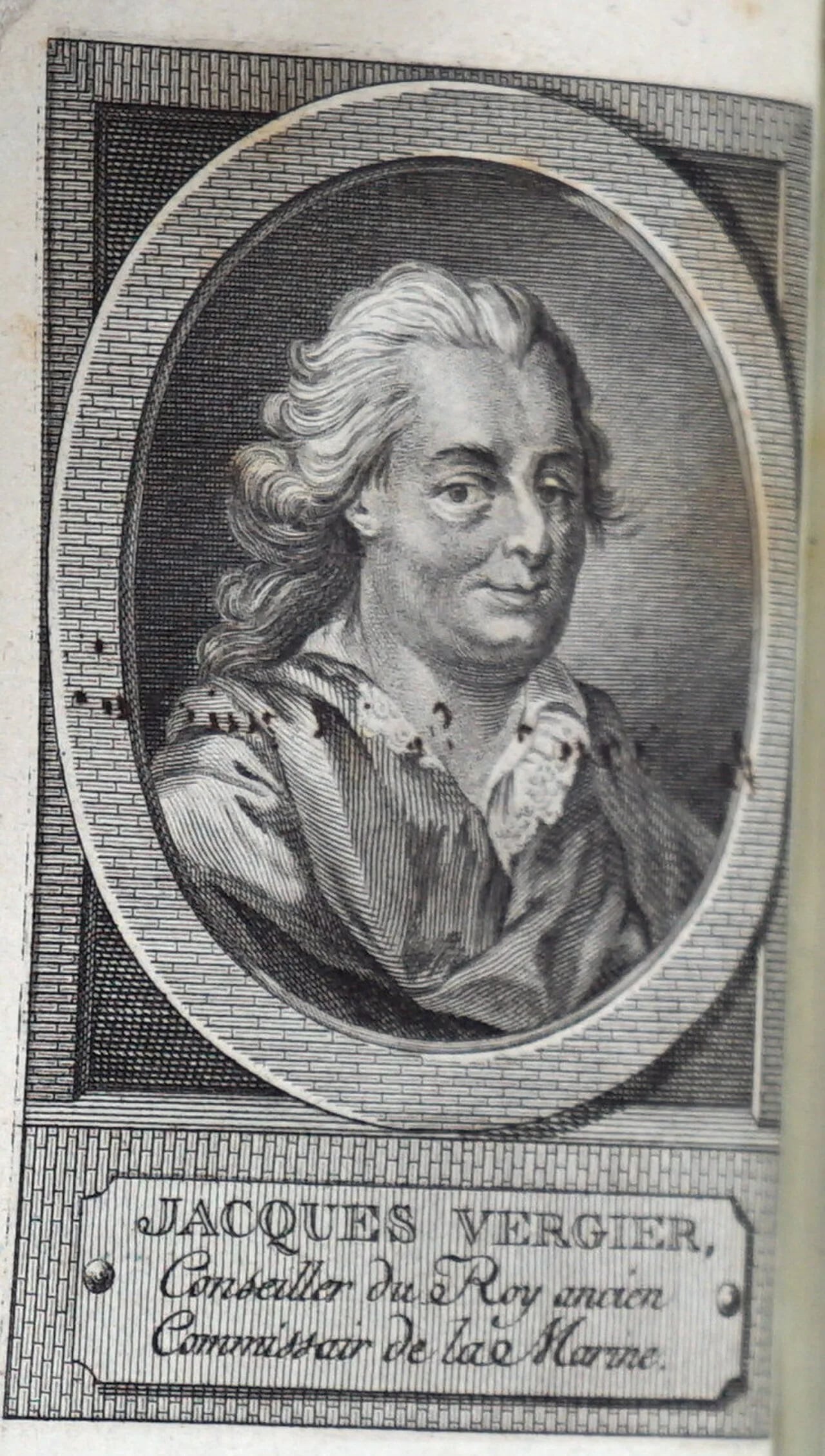 Portrait of Jacques Vergier (1655–1720) – memorial page