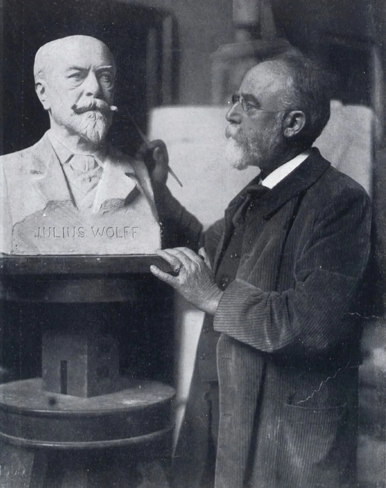 Porträt von Fritz Schaper (1841–1919) – Gedenkseite