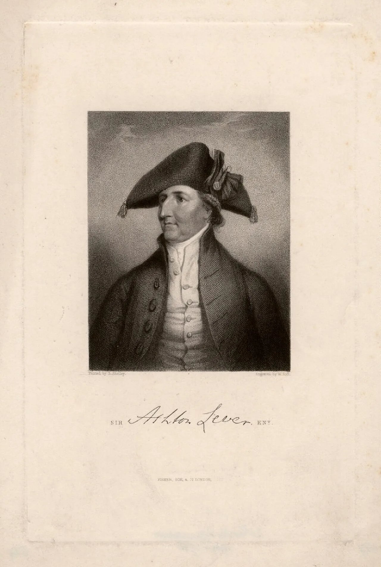 Portrait of Ashton Lever (1729–1788) – memorial page