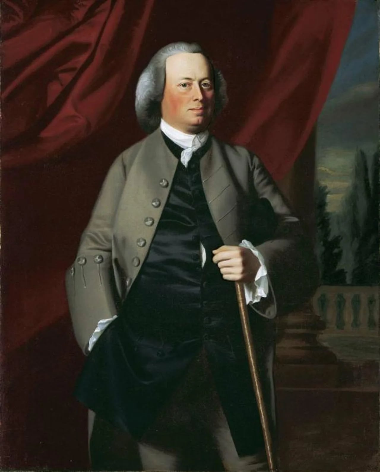 Porträt von James Warren (1726–1808) – Gedenkseite