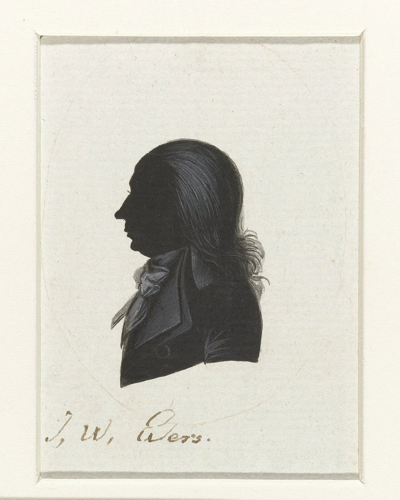 Porträt von Jan Willem Evers (1756–1832) – Gedenkseite
