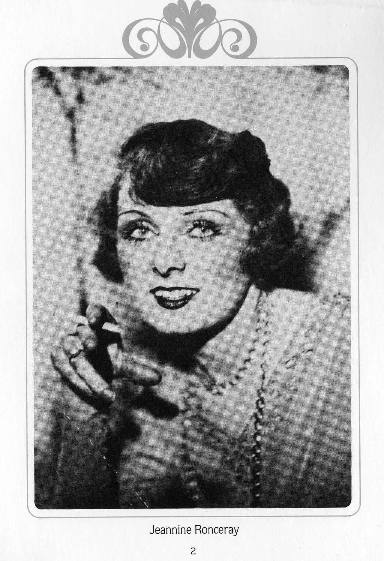 Portrait of Janine Ronceray (1899–1987) – memorial page