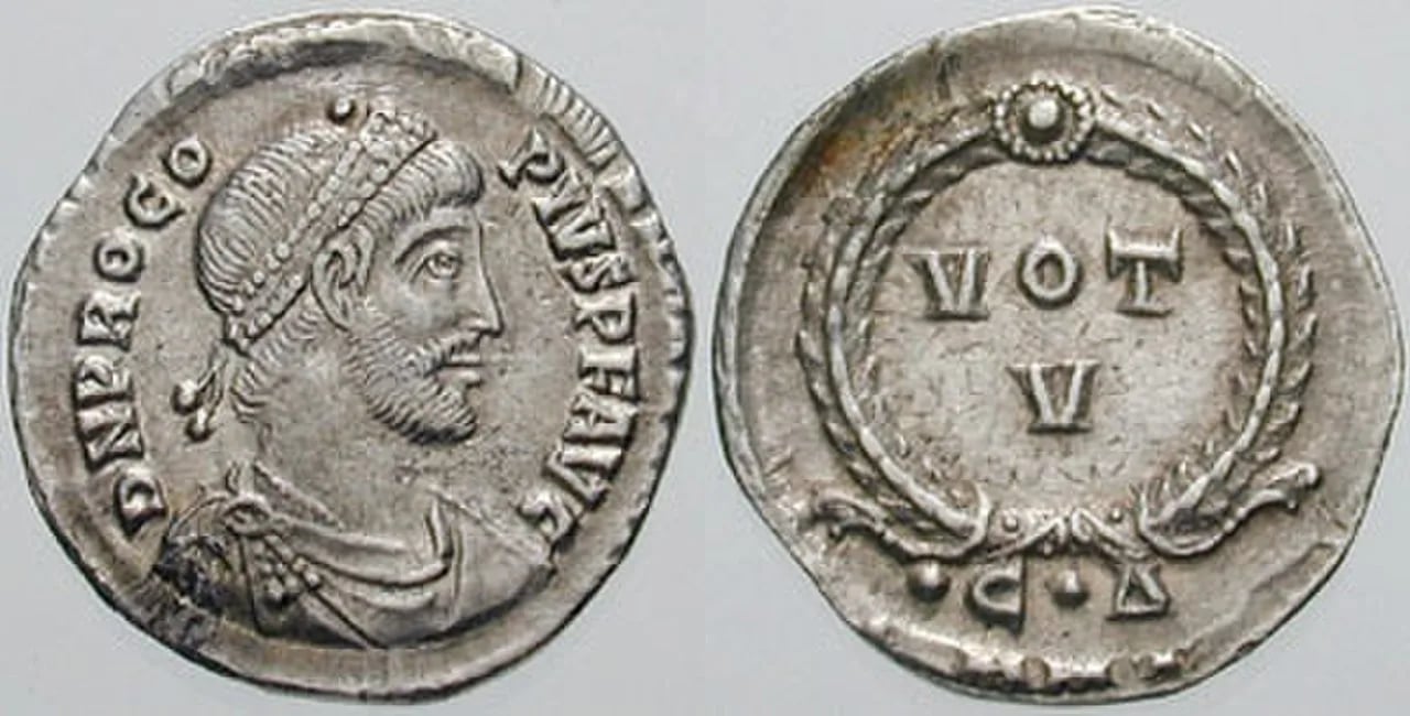 Portrait of Procopius (325–366) – memorial page