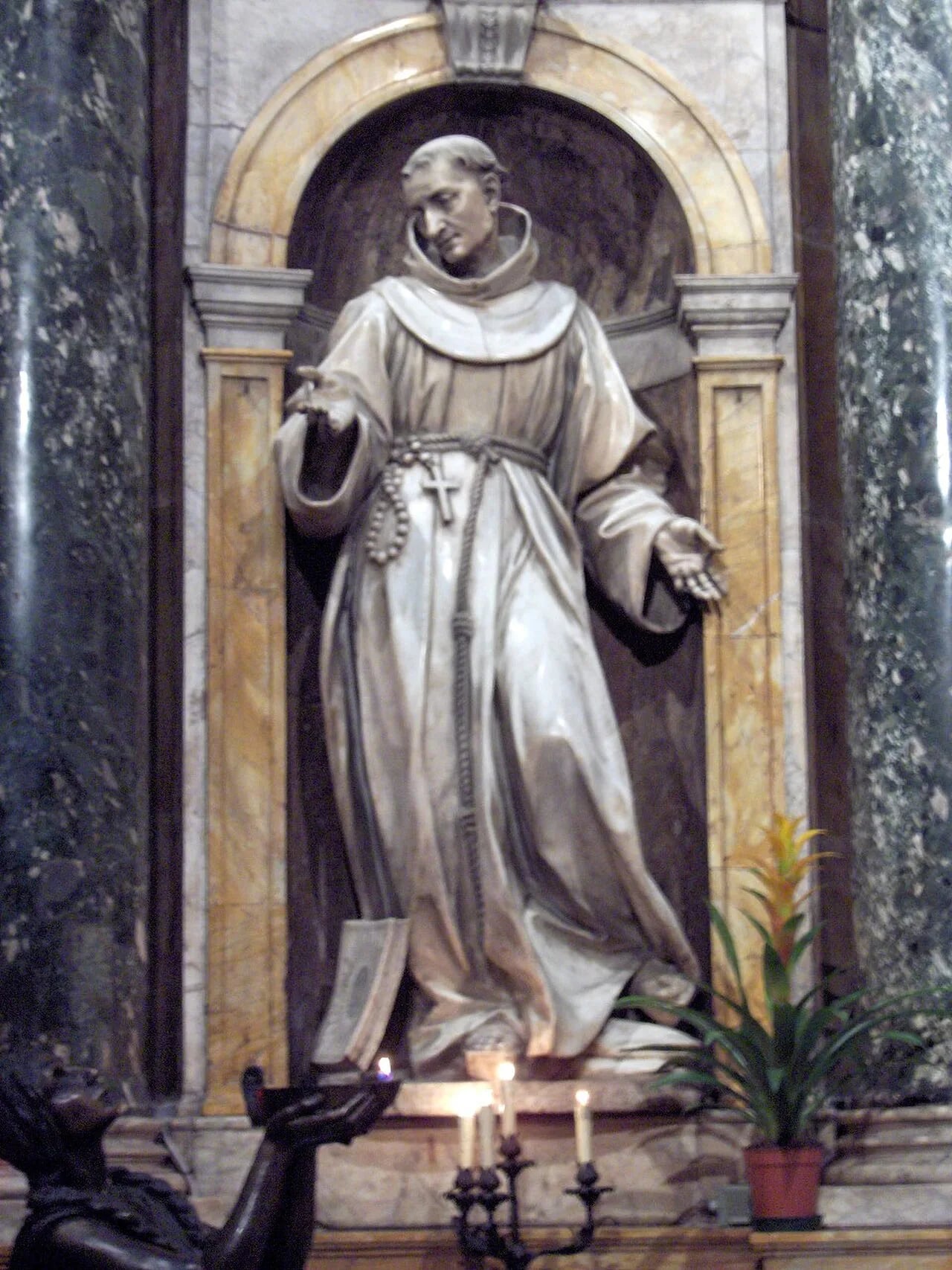 Porträt von Bernhardin von Siena (1380–1444) – Gedenkseite