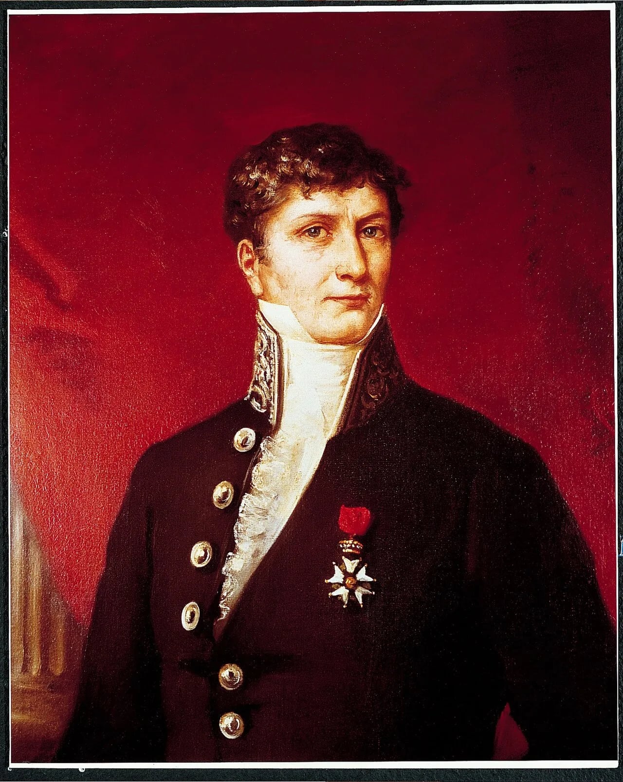 Porträt von Jean-Baptiste Antoine O'Tard de La Grange (1773–1824) – Gedenkseite