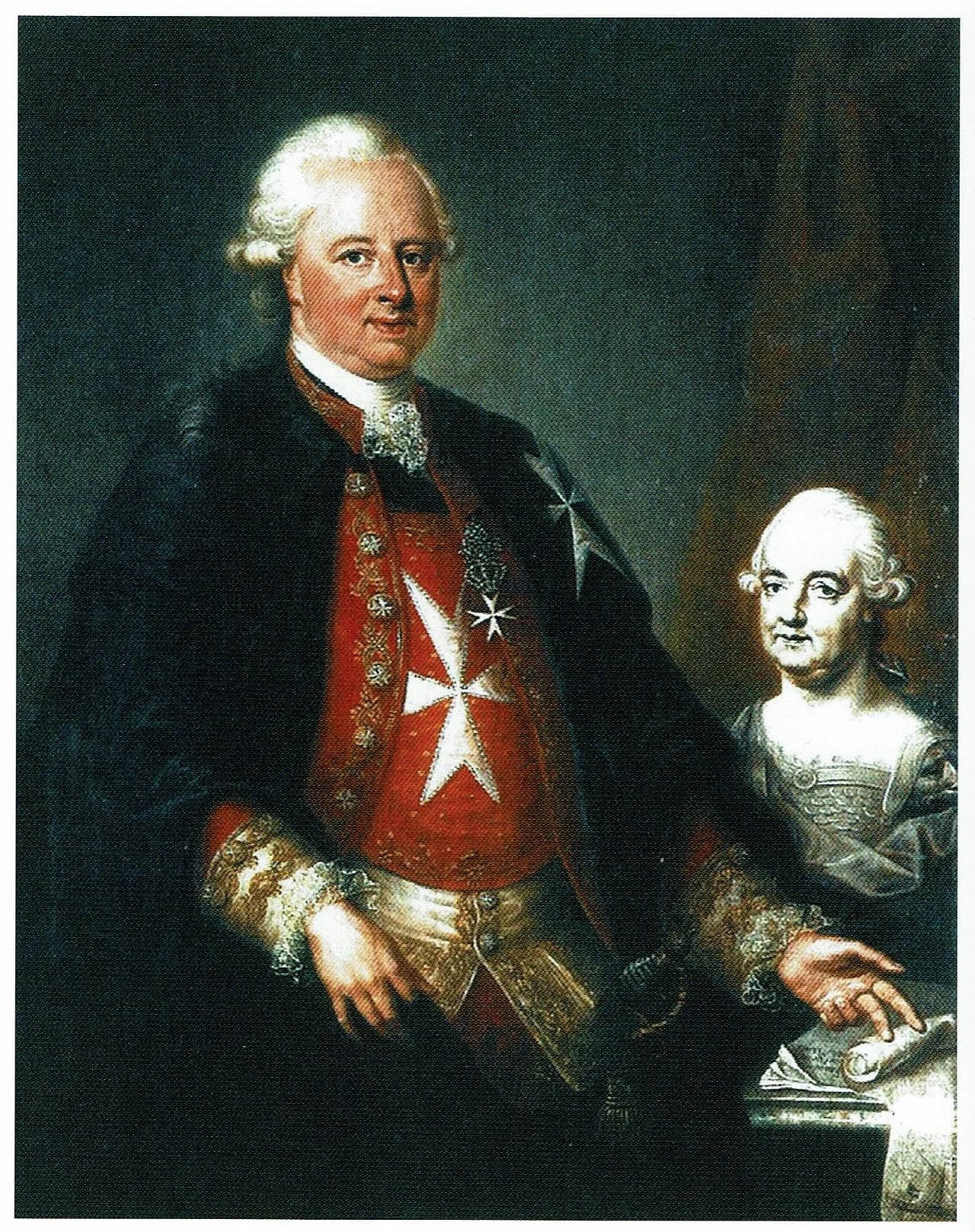 Porträt von Johann Baptist von Flachslanden (1739–1822) – Gedenkseite