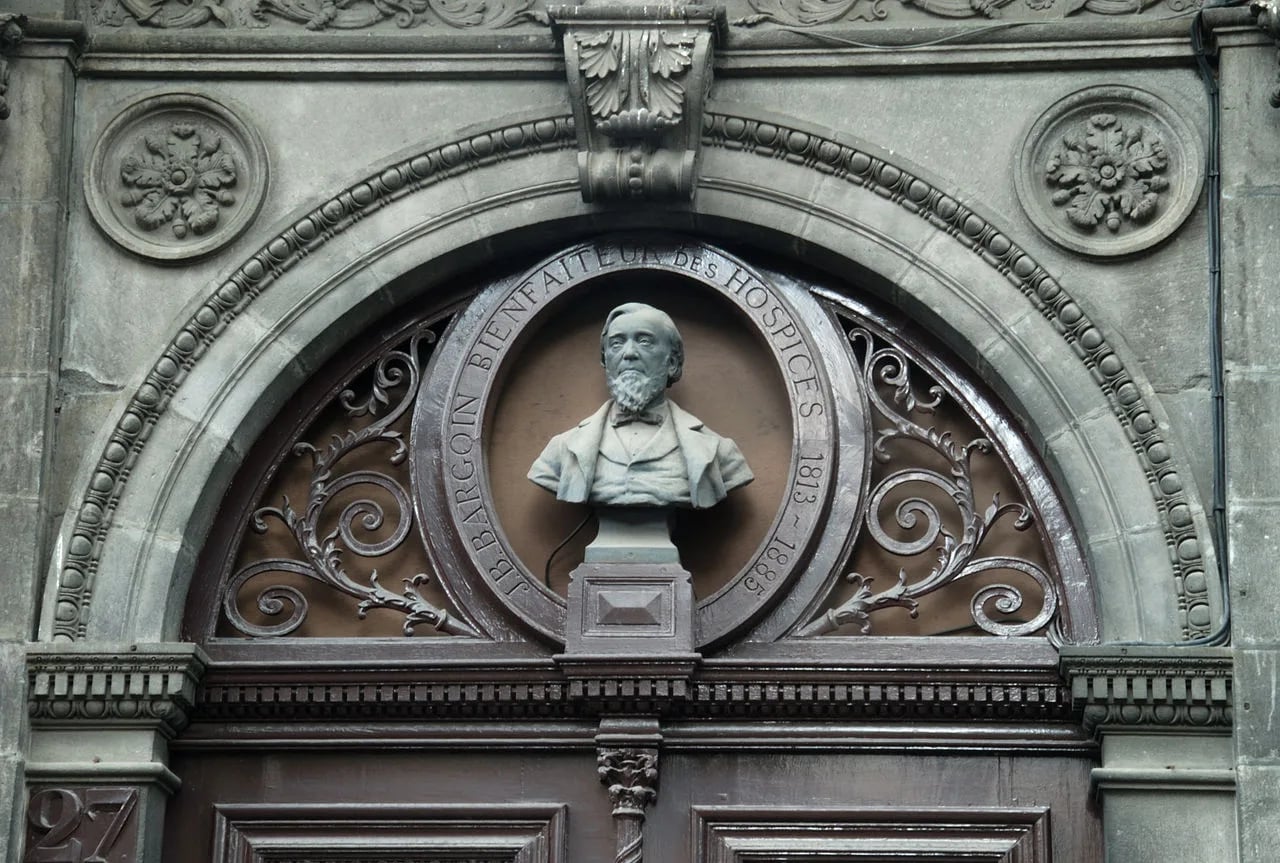 Porträt von Jean-Baptiste Bargoin (1813–1885) – Gedenkseite