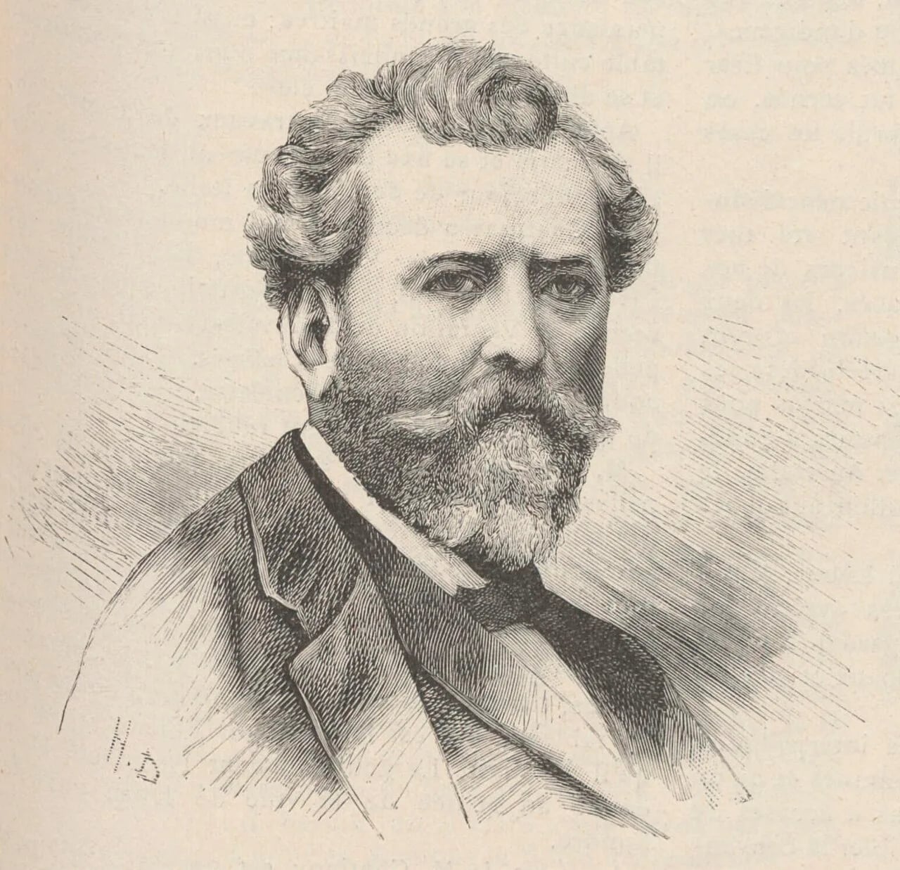 Porträt von Jean-Baptiste Chatigny (1834–1886) – Gedenkseite