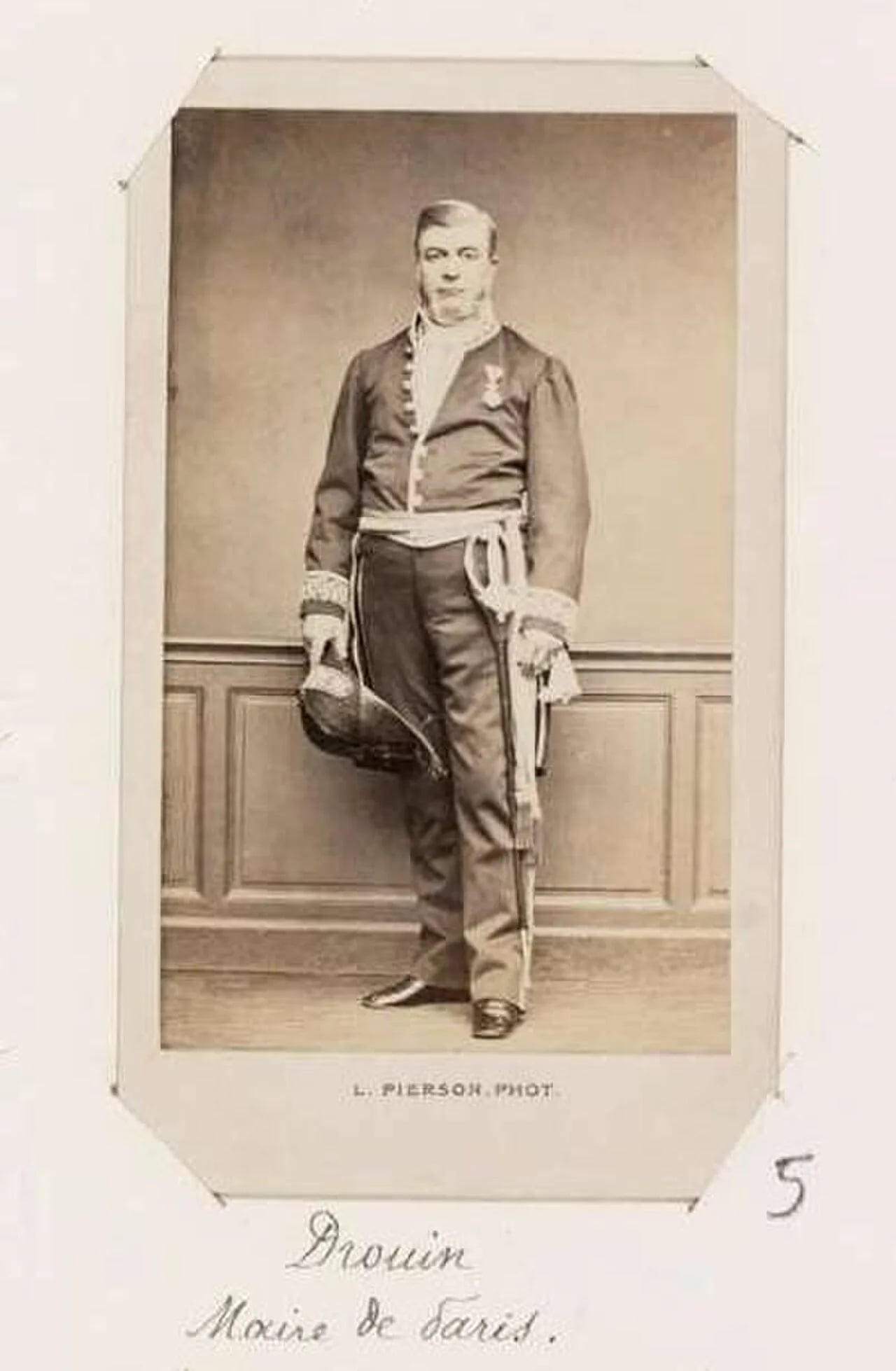 Portrait of Jean-Baptiste Drouin (1816–1898) – memorial page