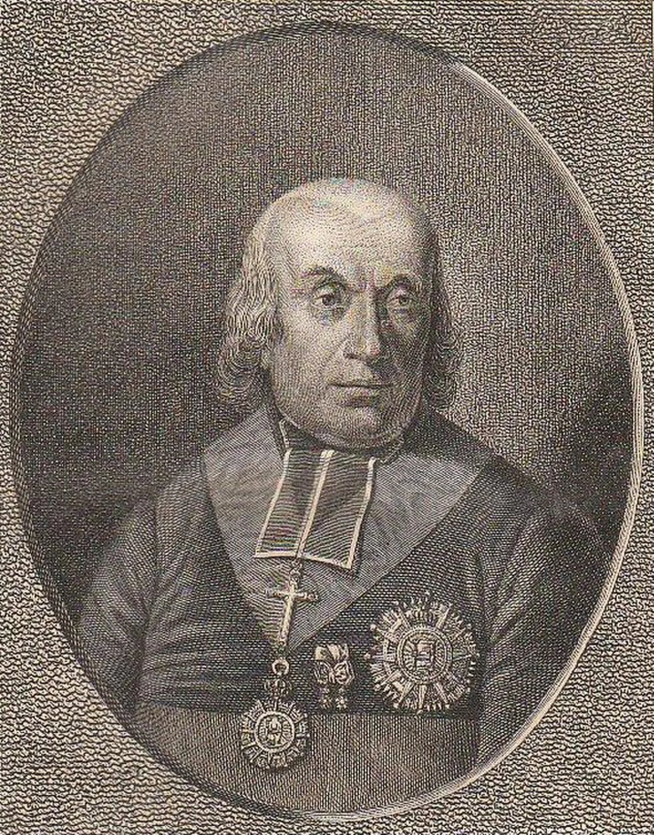 Porträt von Jean-Baptiste Duvoisin (1744–1813) – Gedenkseite