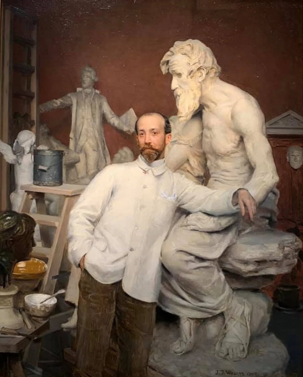 Portrait of Jean-Baptiste Hugues (1849–1930) – memorial page