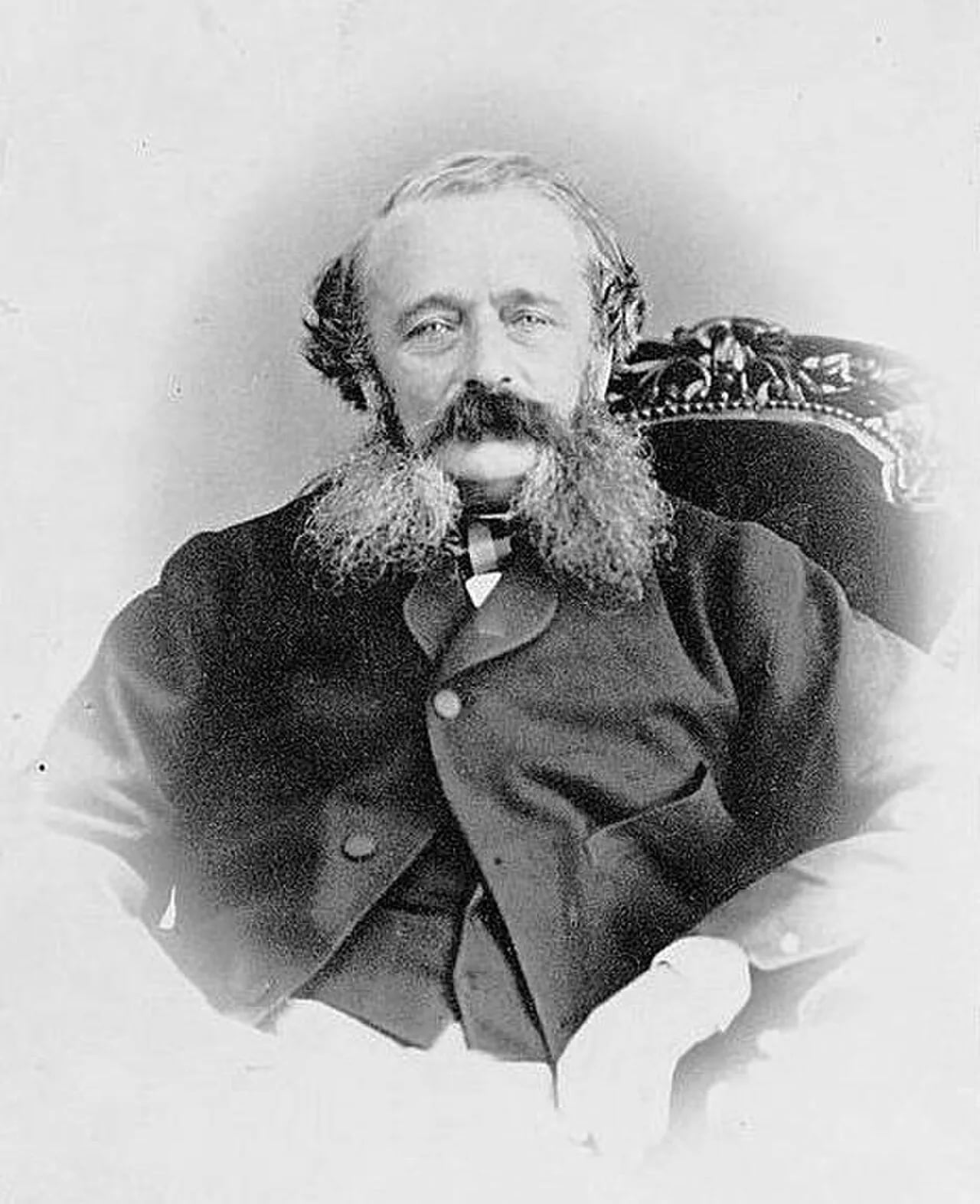 Porträt von Jean-Baptiste Jecker (1812–1871) – Gedenkseite