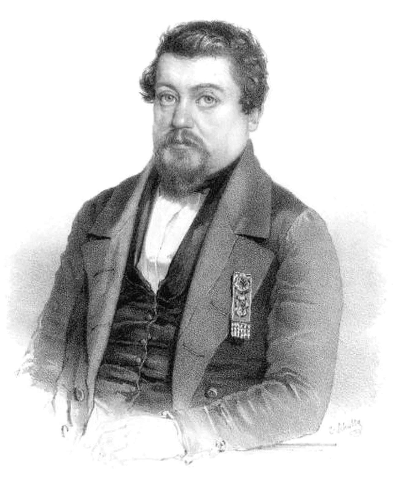 Portrait of Jean-Baptiste Monnier (1795–1854) – memorial page