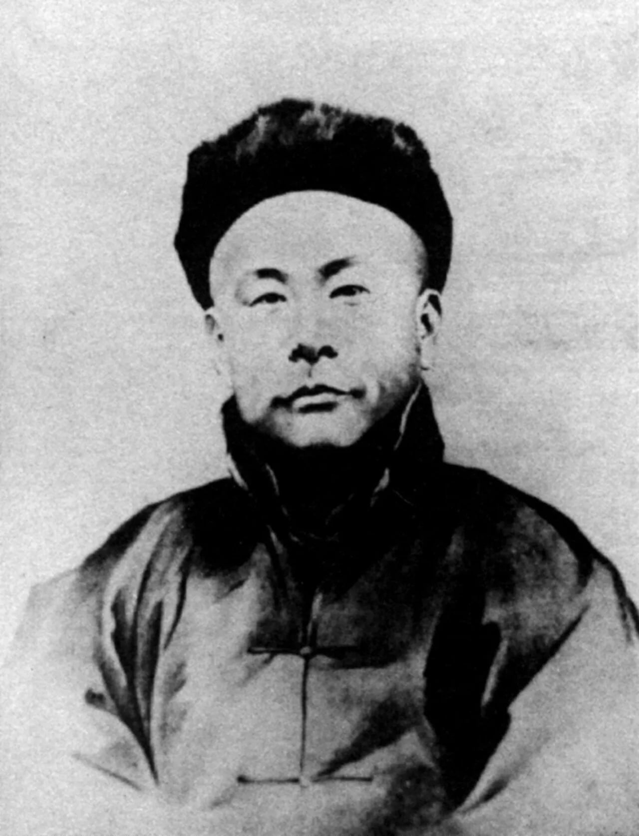 Porträt von Huo Yuanjia (1868–1910) – Gedenkseite