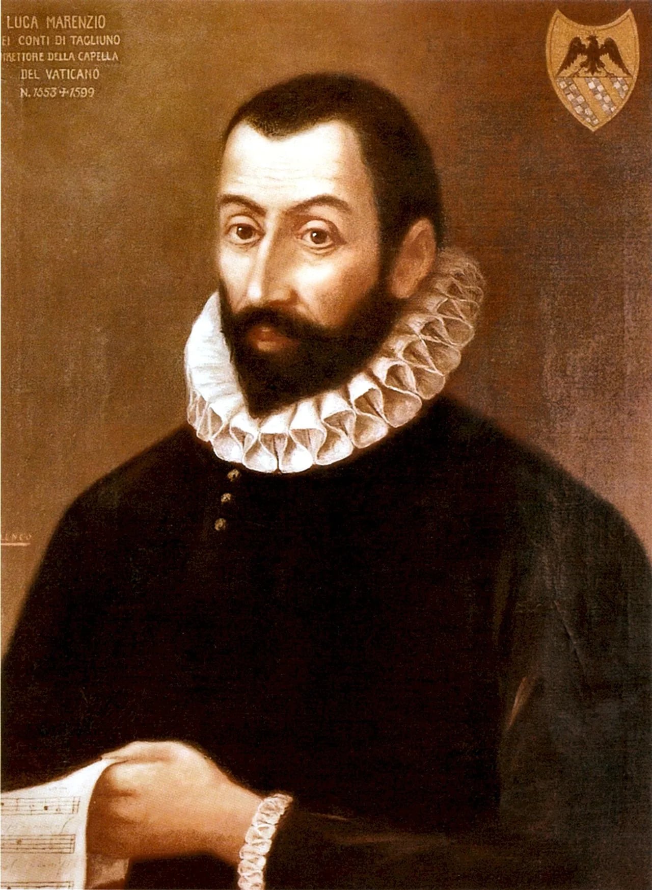 Portrait of Luca Marenzio (1553–1599) – memorial page