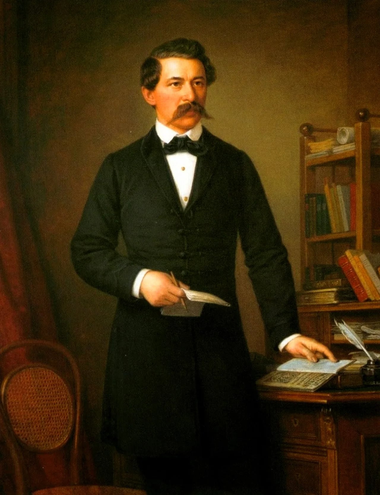 Portrait of János Arany (1817–1882) – memorial page