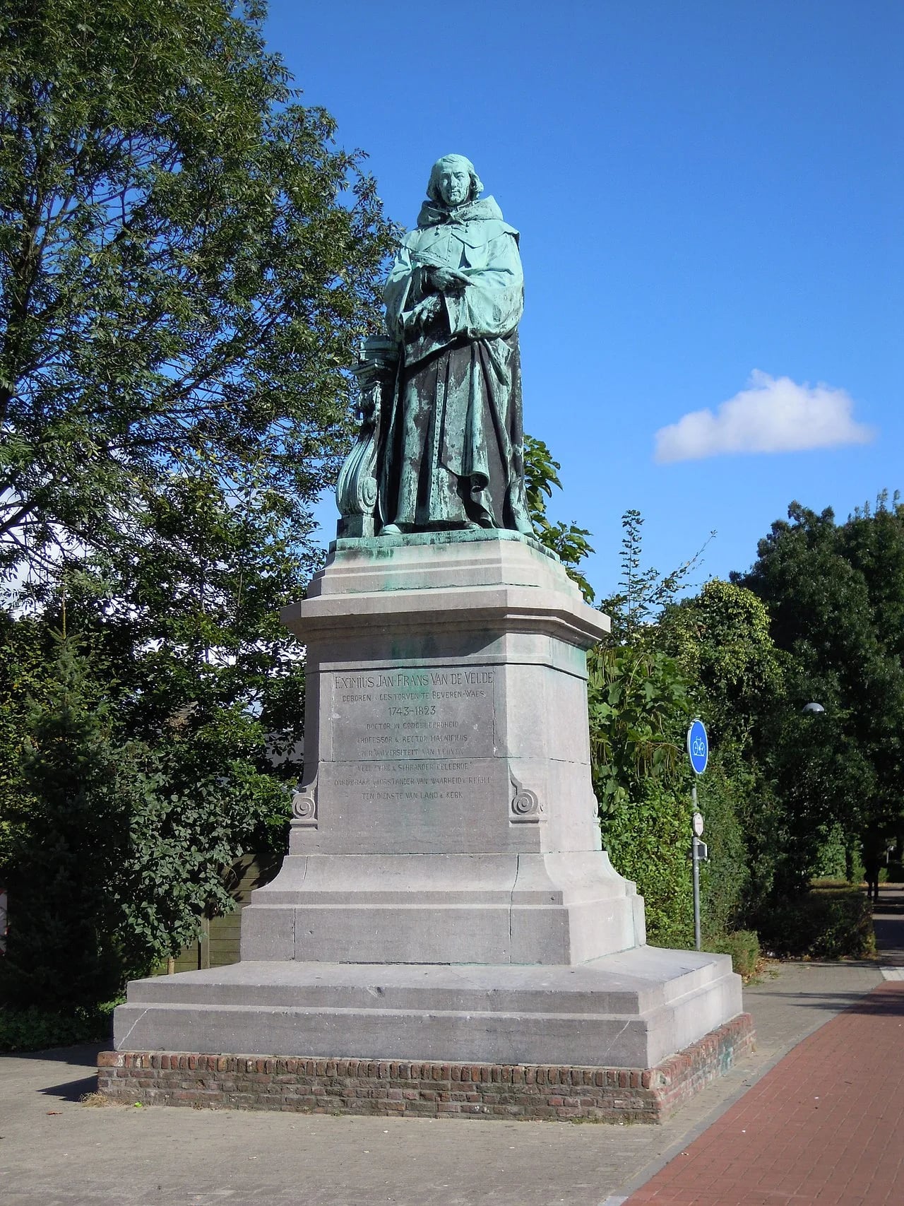 Portrait of Jean-François Van de Velde (1743–1823) – memorial page