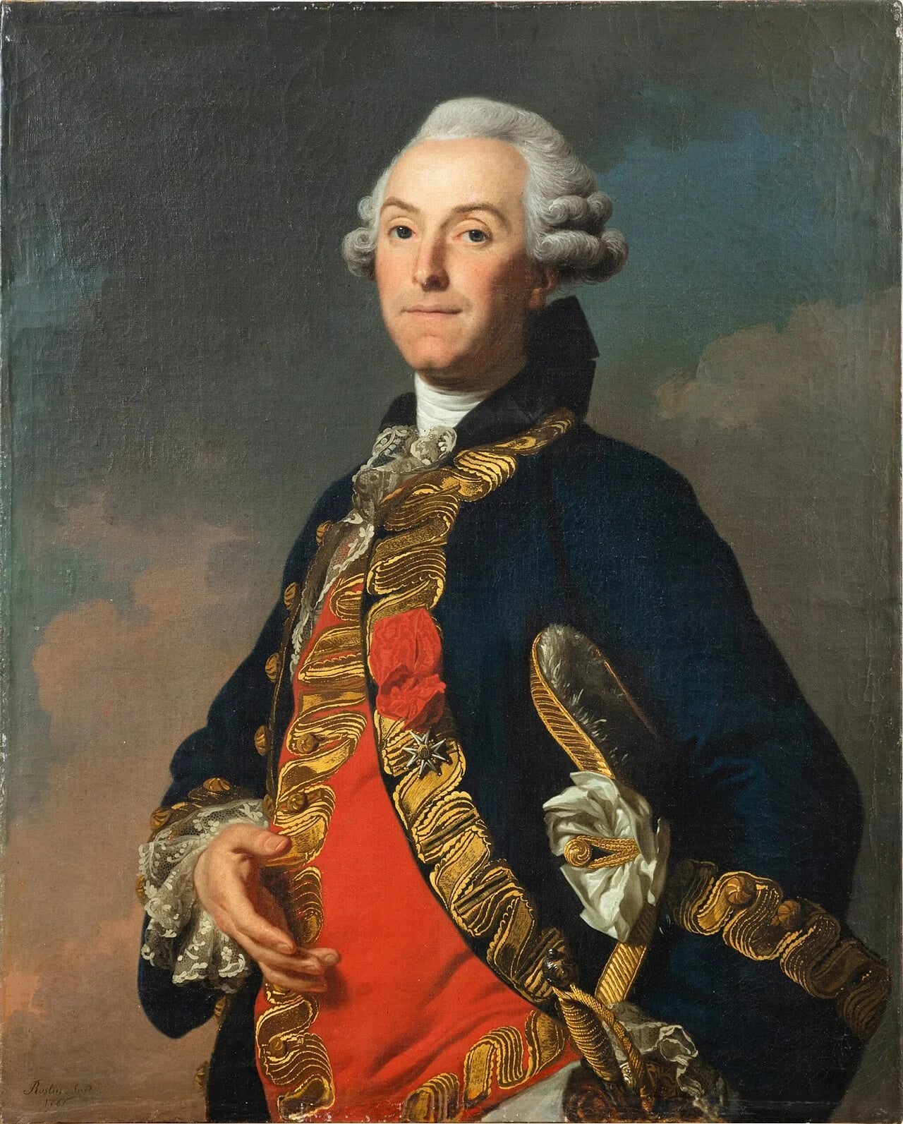 Porträt von Jean-Jacques Fournier de Varennes (1739–1794) – Gedenkseite