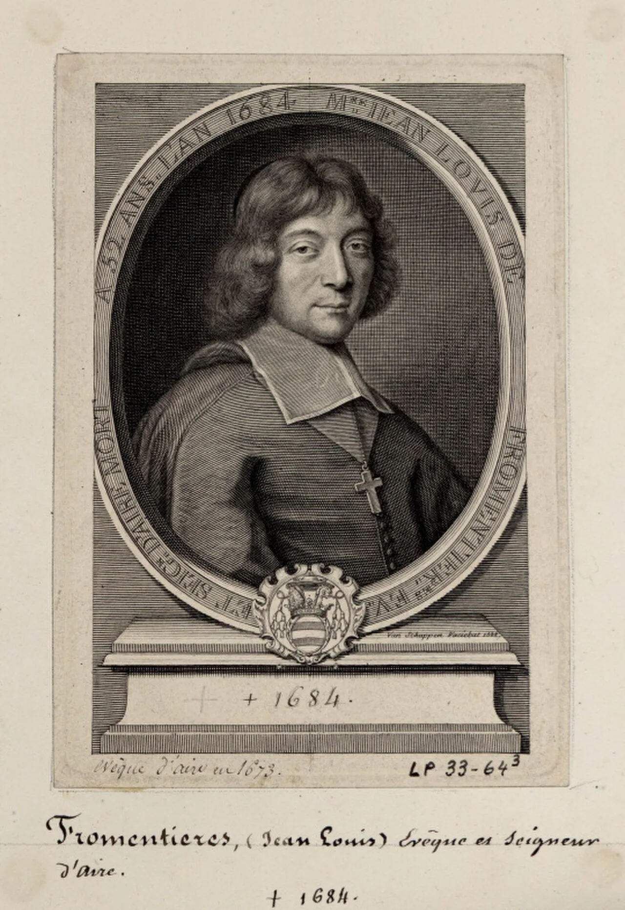 Portrait of Jean-Louis de Fromentières (1632–1684) – memorial page