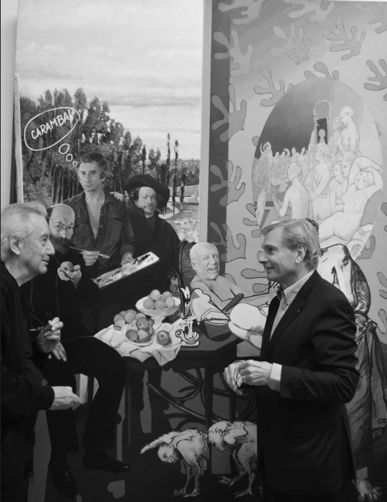 Portrait of Jean-Luc Chalumeau (1939–2025) – memorial page