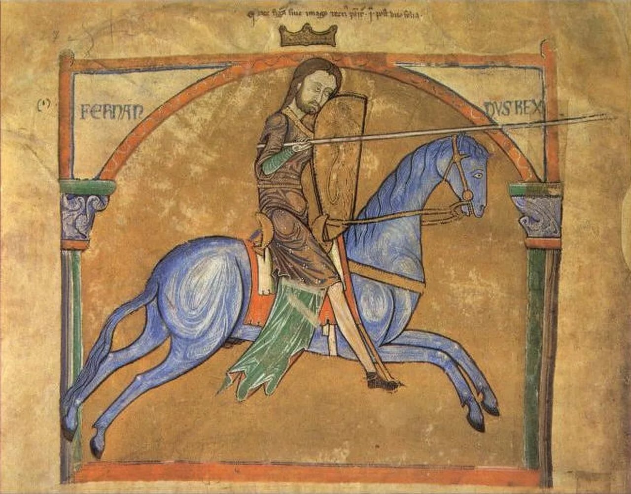 Portrait of Ferdinand II. (1137–1188) – memorial page