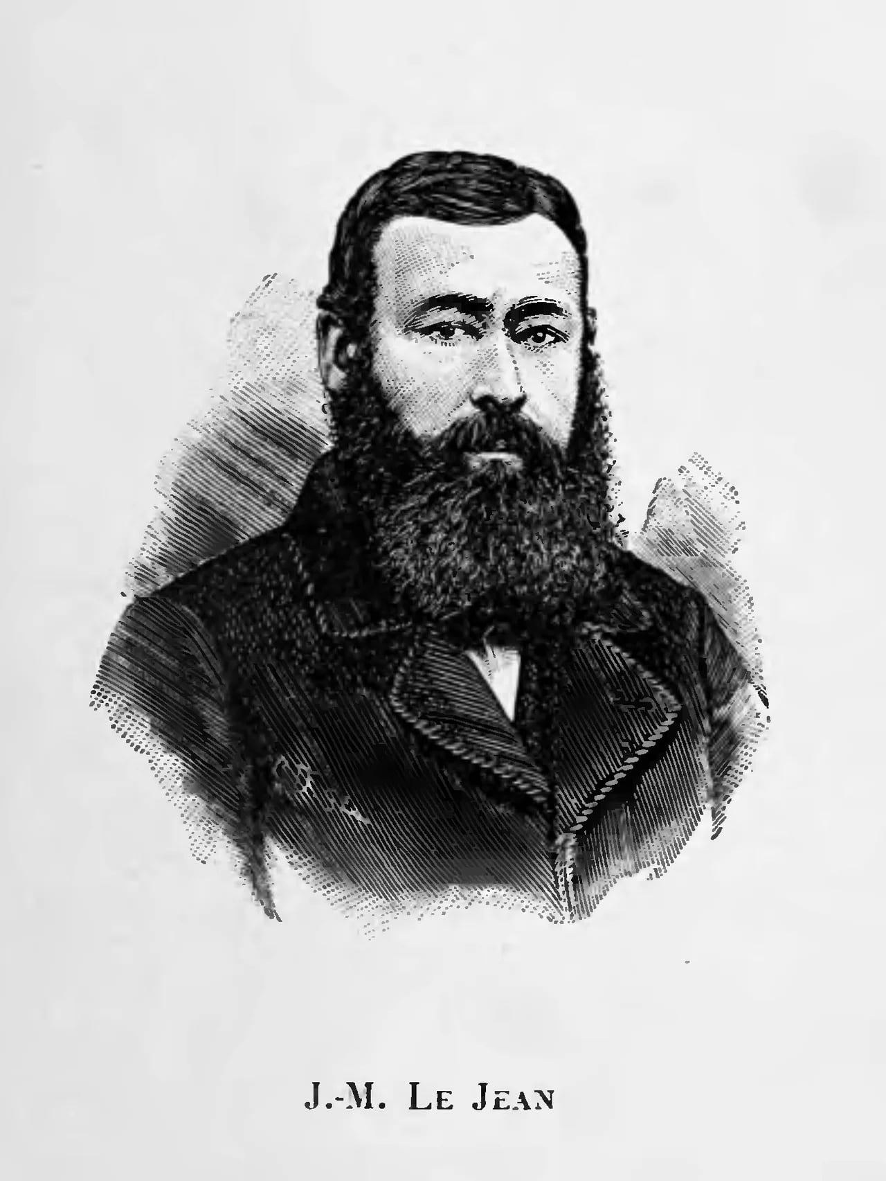 Portrait of Jean-Marie Le Jean (1831–1877) – memorial page