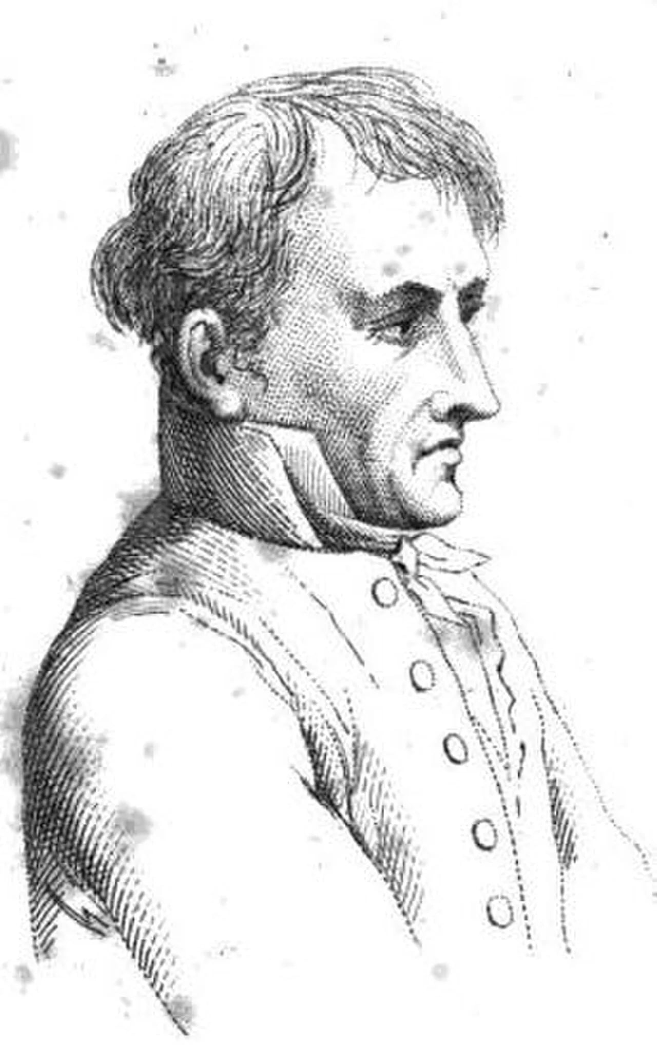 Porträt von Jean-Marie de Poyferré de Cère (1768–1858) – Gedenkseite