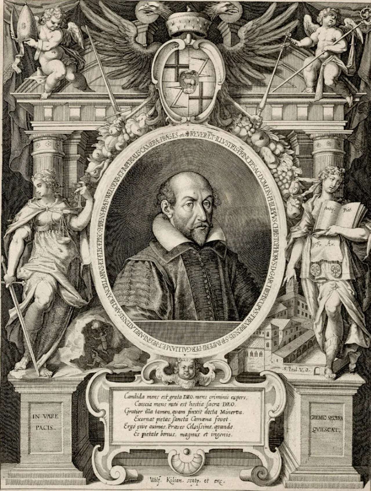 Porträt von Philipp Christoph von Sötern (1567–1652) – Gedenkseite