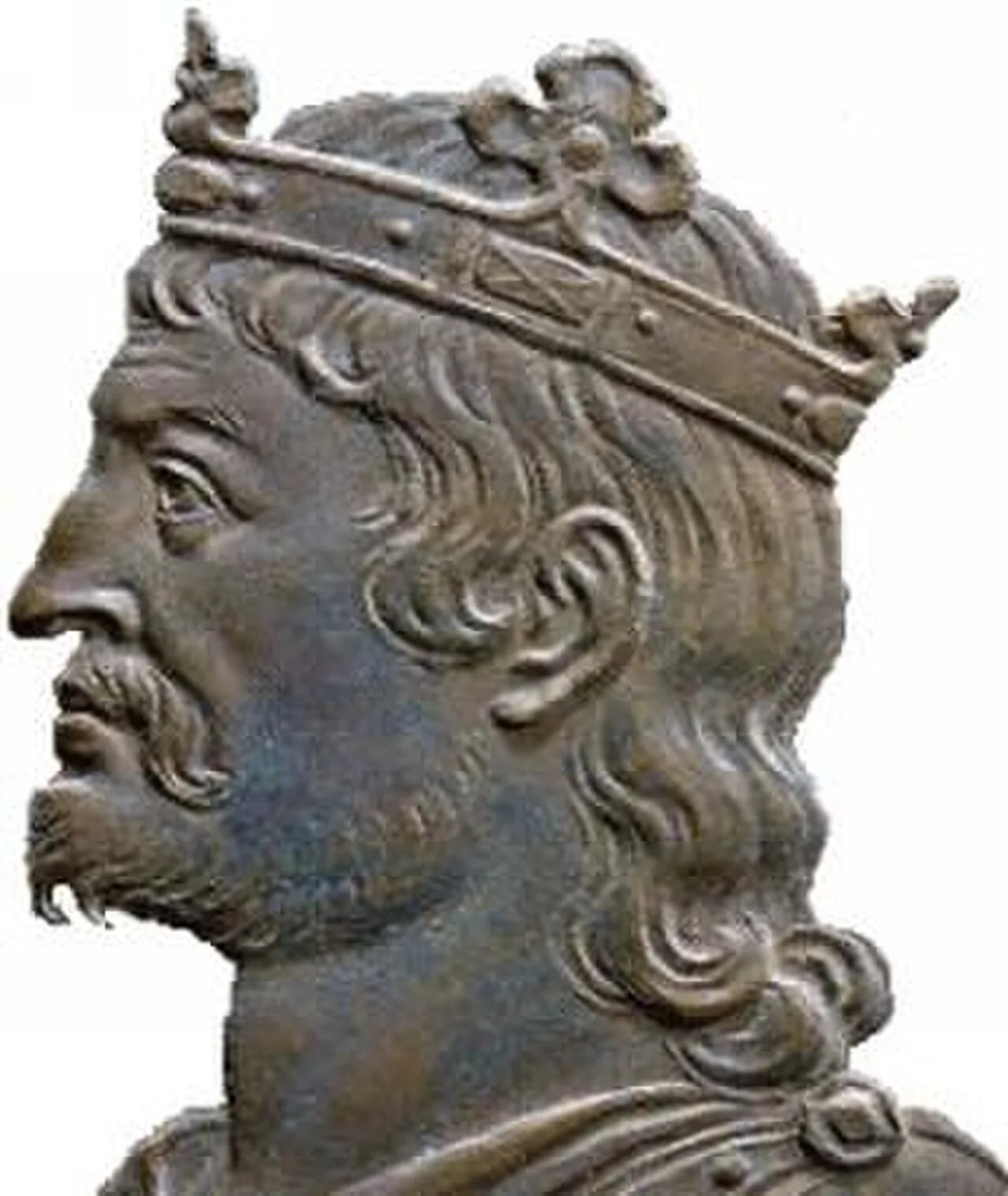 Portrait of Theuderich II. (587–613) – memorial page