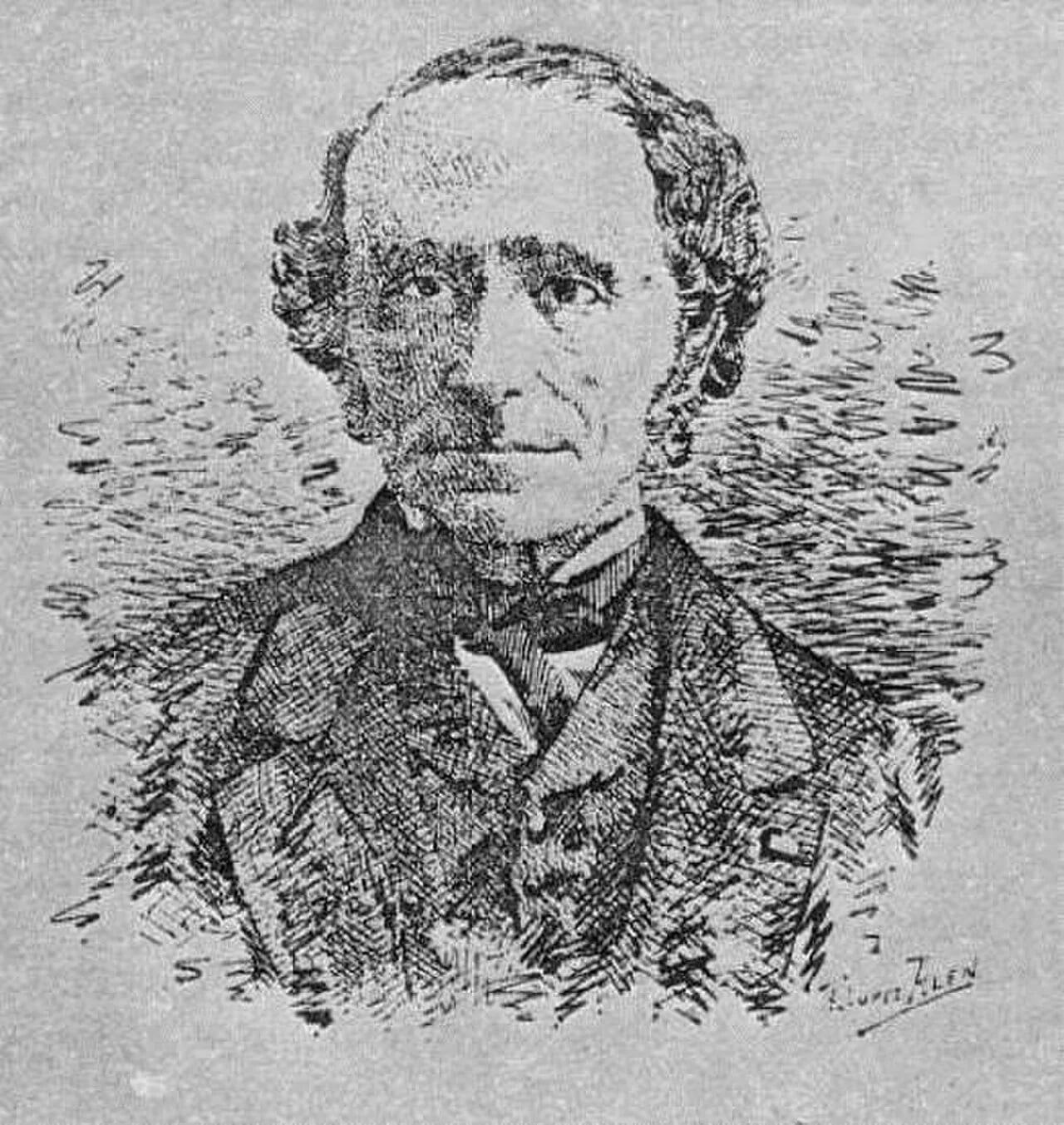 Portrait of Jean-Pierre Duvoisin (1810–1891) – memorial page