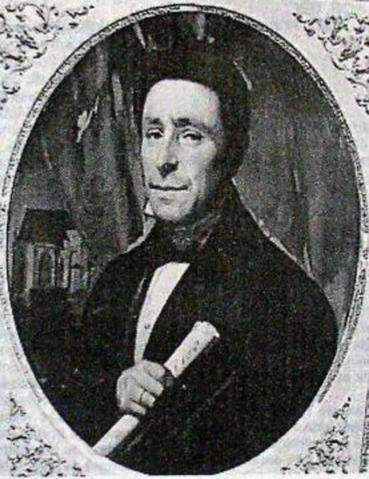 Porträt von Jean-Pierre Garreau (1803–1896) – Gedenkseite