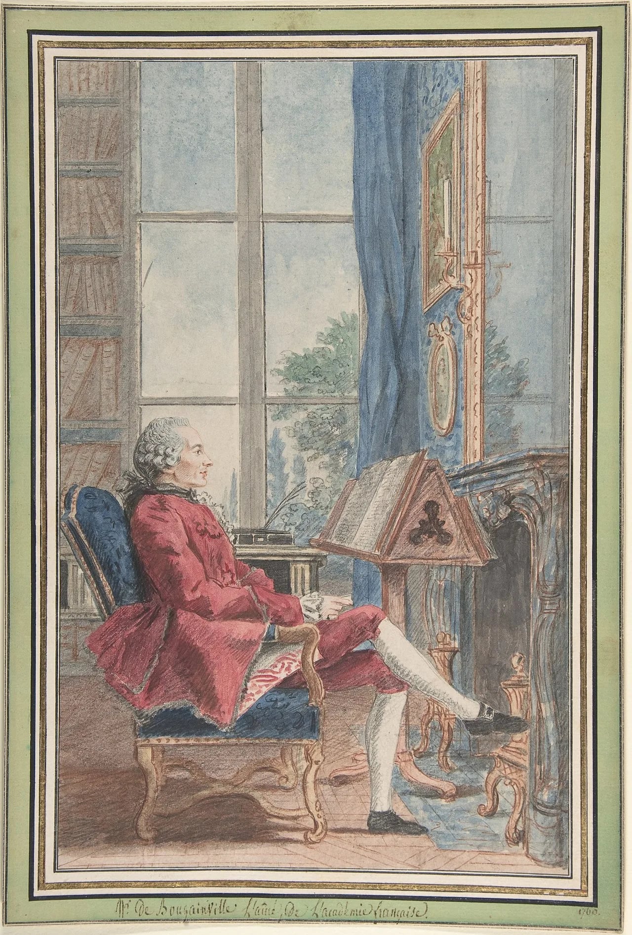 Portrait of Jean-Pierre de Bougainville (1722–1763) – memorial page