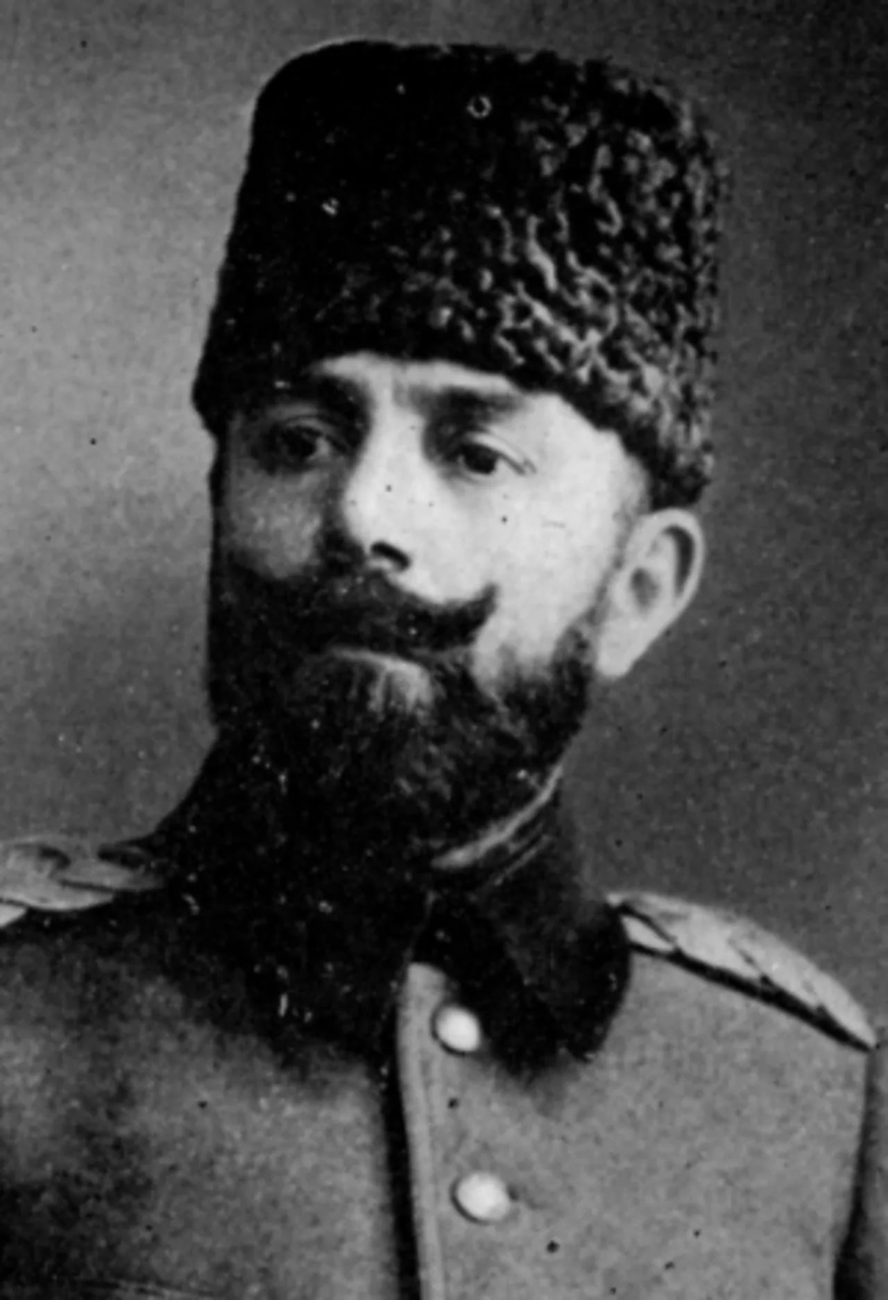 Porträt von Cemal Pascha (1872–1922) – Gedenkseite
