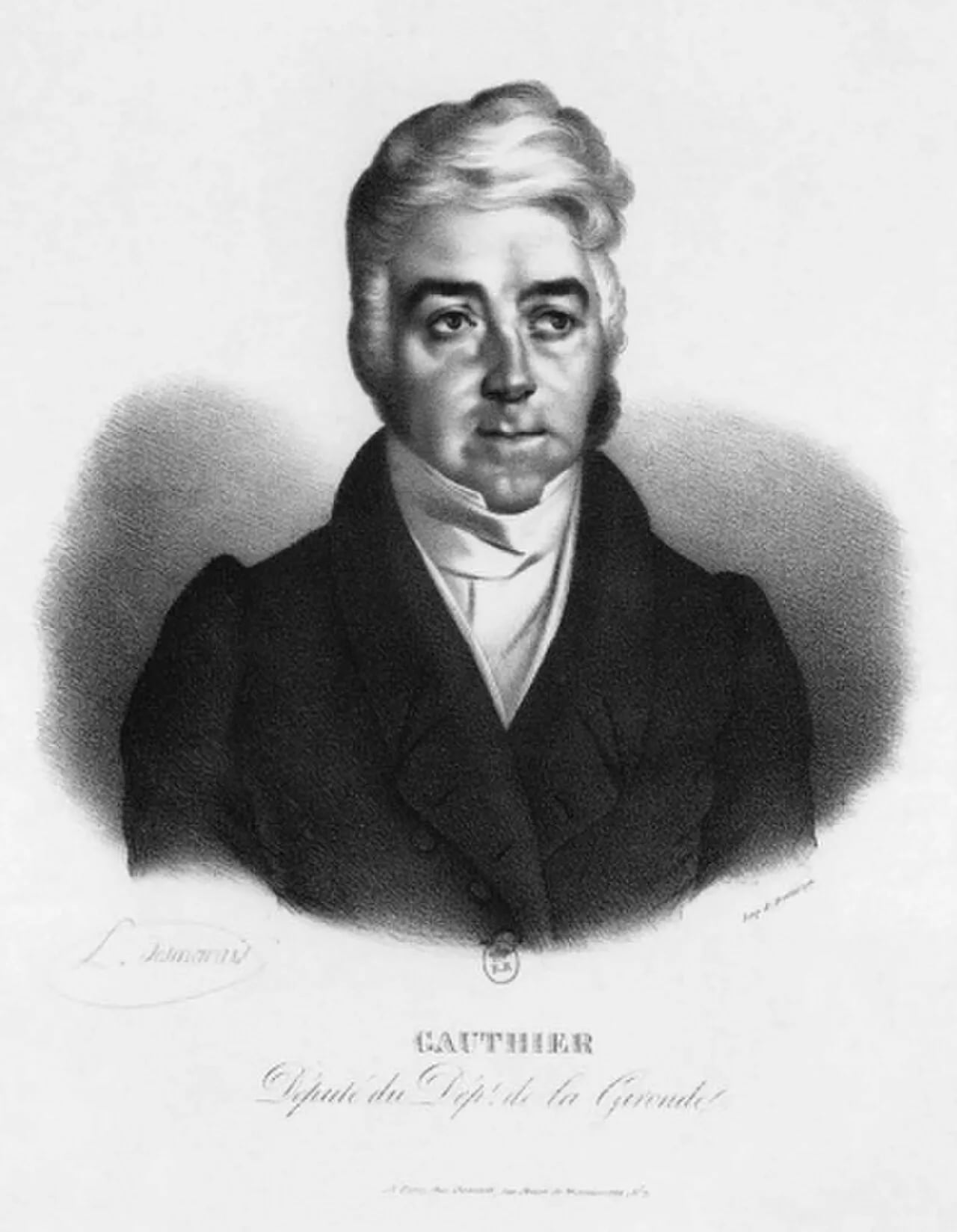 Portrait of Jean-Élie Gautier (1781–1858) – memorial page