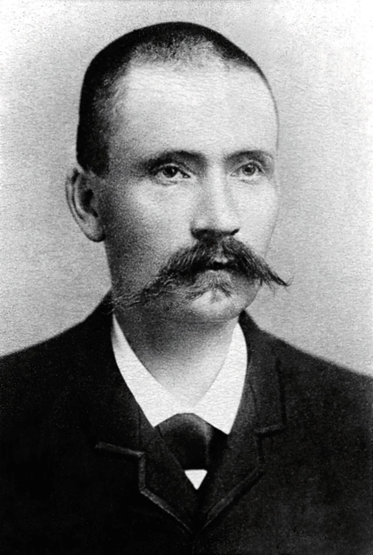 Porträt von Jean Aegler (1850–1891) – Gedenkseite