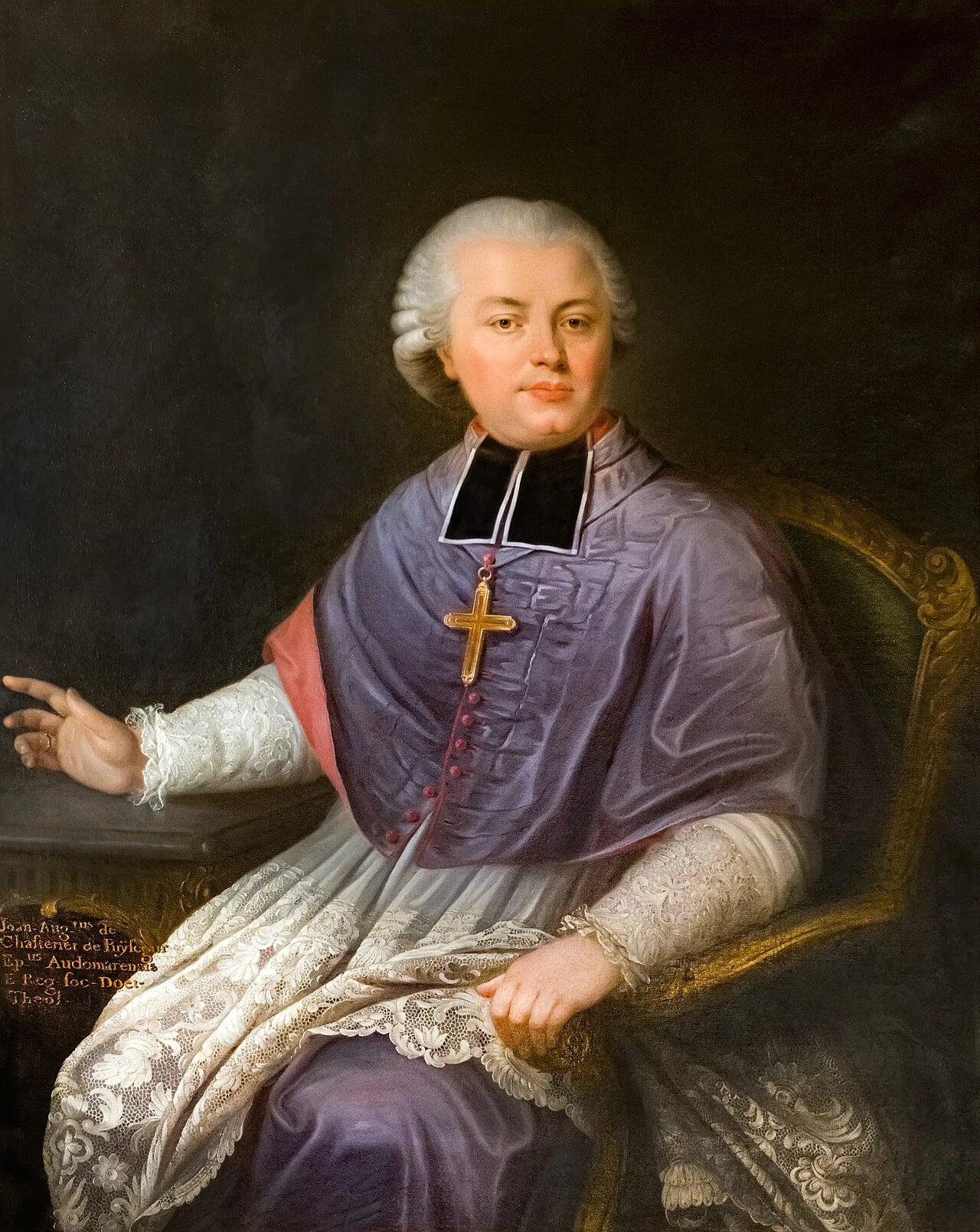 Portrait of Jean Auguste de Chastenet de Puységur (1740–1815) – memorial page